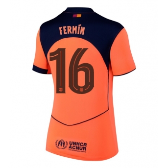 Billige Fotballdrakt Barcelona Fermin Lopez #16 Replika Tredjedrakt Dame 2025-26 Kortermet